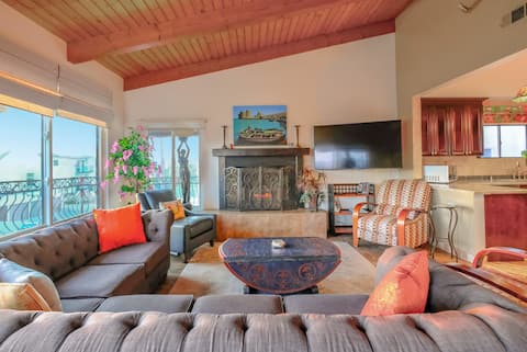 Top Airbnb: Hermosa Beach. Views of Waves & Park. Walk to Pier in Hermosa Beach