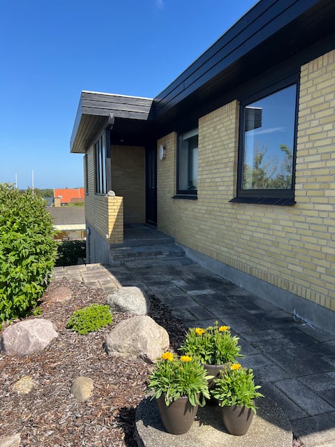 Hundested - near the harbor - forest and beach