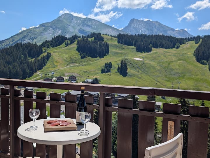 Duplex, 6 Pers. Manigod -La Croix-fry-la Clusaz - Manigod