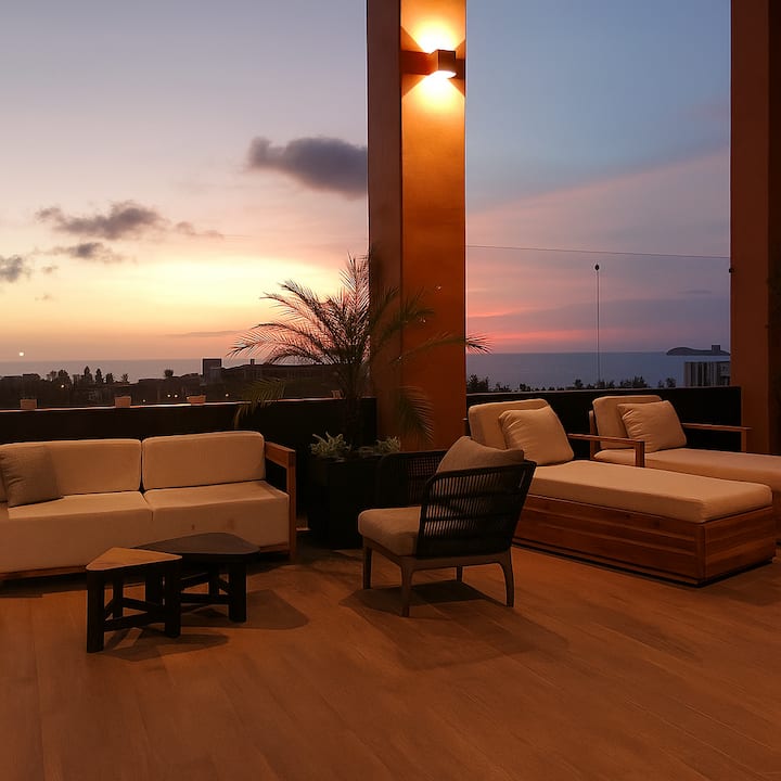 Familiar, Piscina, Cerca Playa, Jacuzzi En 9 Piso - Mazatlan