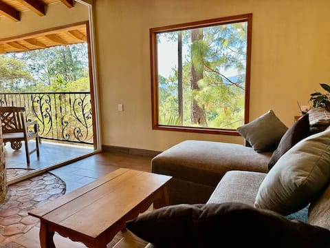 Top Airbnb: Romantic cabin in the woods overlooking the mountain in Mazamitla