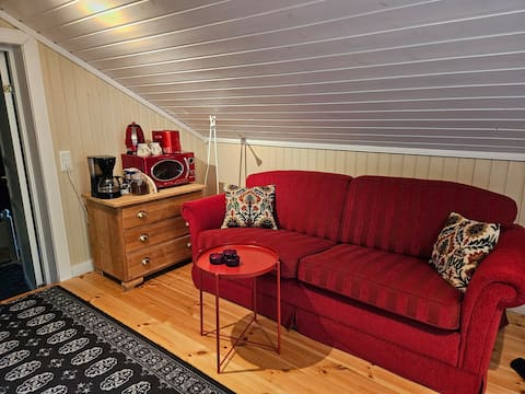 Popular Airbnb listing: Charming overnight stay near wilderness and E45 in Orsa