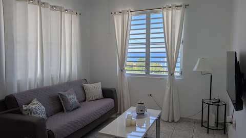 Popular Airbnb listing: Blucliff Guesthouse-Sea View Entire apt-Near Beach in Isabela