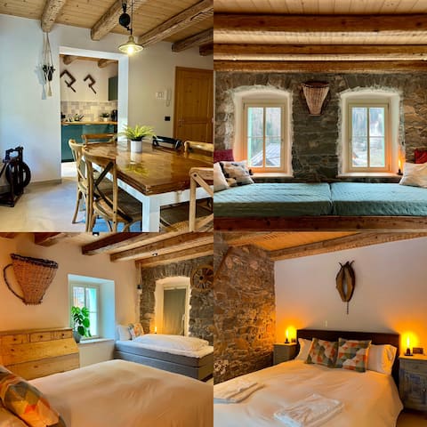 Stunning mountain retreat in historic house