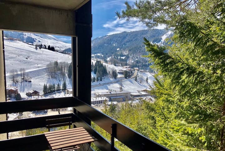 Aiguille Verte : Bel Appartement Confortable Vue Sur La Chaines Des Aravis - Département Haute-Savoie