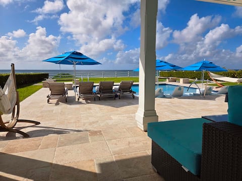 Oceanfront Resort-Style Oasis -Private Pool & Car