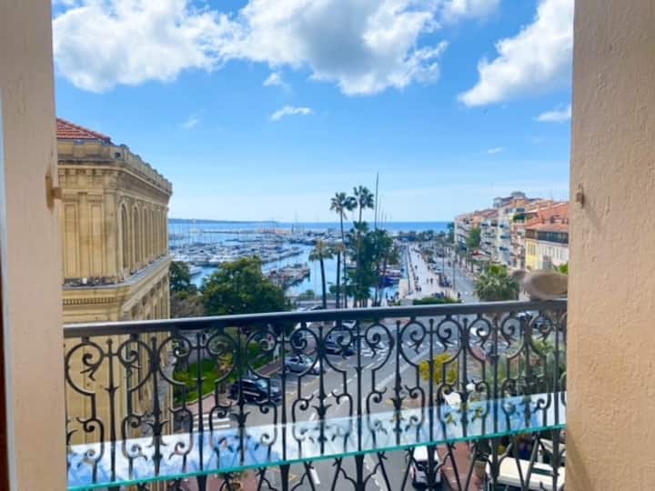 Meynadier Vieux Port Mairie: Cannes, 2 Bdr Apt With Balcony And Sea View - Cannes
