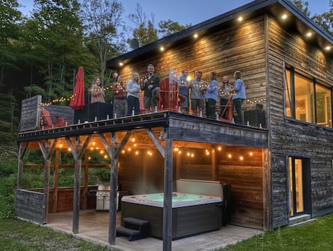 Large Contemporary Chalet / 6 bedrooms (14 pers.)