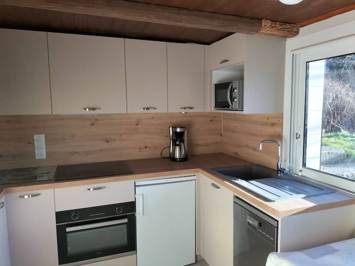 Appartement Dans Un Chalet Et Jardin - 브히앙쏭