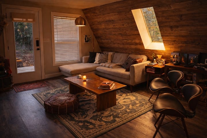 Thatpnwcabin, A-frame With Hot Tub, Sauna, & Creek - Index, WA