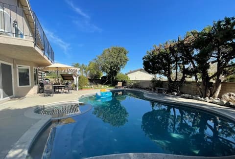 Mountain View Retreat w/ Private Pool & Backyard