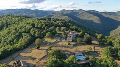Small hamlet - Stunning Cévennes view - Quiet