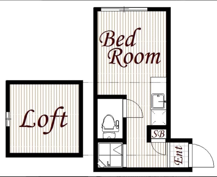Loft Studio ｜Skytree｜asakusa｜airport Direct Subway - Ueno