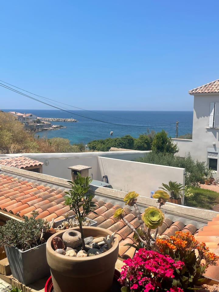 Superbe T2 Vue Sur Mer Avec Terrasse - Marsylia