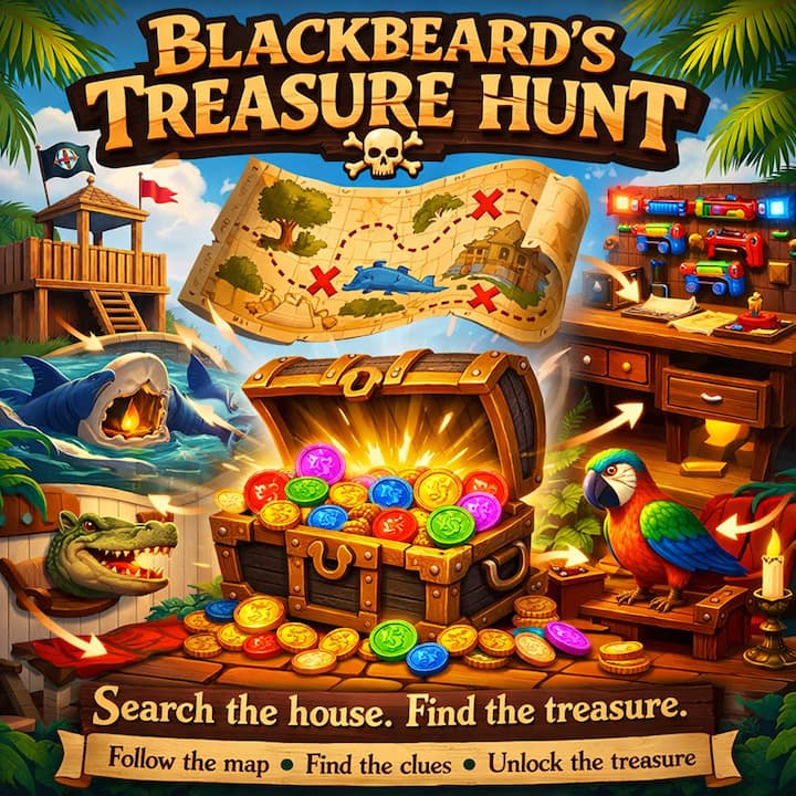 🏝Pirate Cove🌊⛳️🛝🎱🕹 Heated Pool, Arcade, Play, More