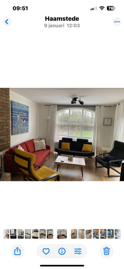 Nice detached house directly on a nature reserve