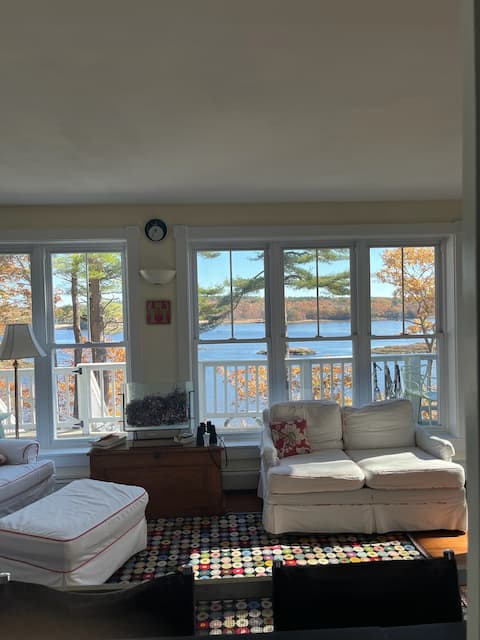 Top performing Airbnb: Eagles & Hot Tub on the Water | Bath, Maine Home in Portland / South Portland