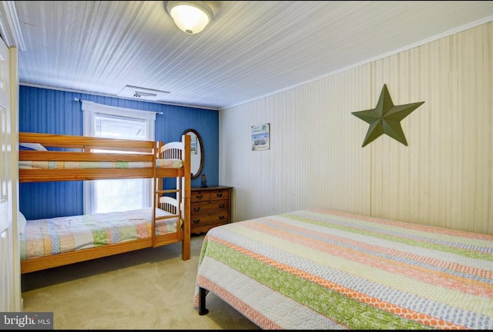This is the family Bedroom perfect for two kids and two adults or 4 kids!
