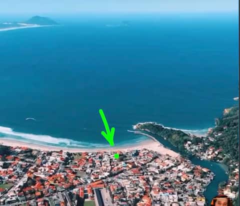 Top performing Airbnb: 02) BEACHFRONT, With Kitchen, Florianópolis in Barra Da Lagoa