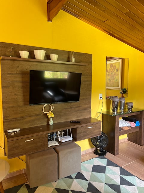 Successful Airbnb property: CHALÉ DAS PALMEIRAS - BEAUTIFUL AND COZY in Alfredo Chaves