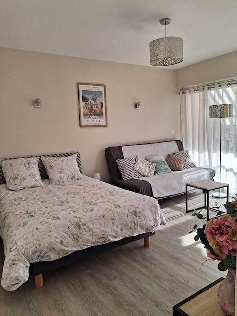 Top Airbnb: Pleasant, bright, quiet studio with private parking à Auxerre