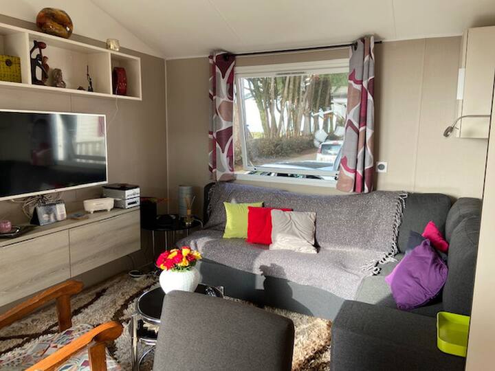 Mobilhome 2 Ch / Wifi Inclus / Camping Bord De Mer - Quiberon