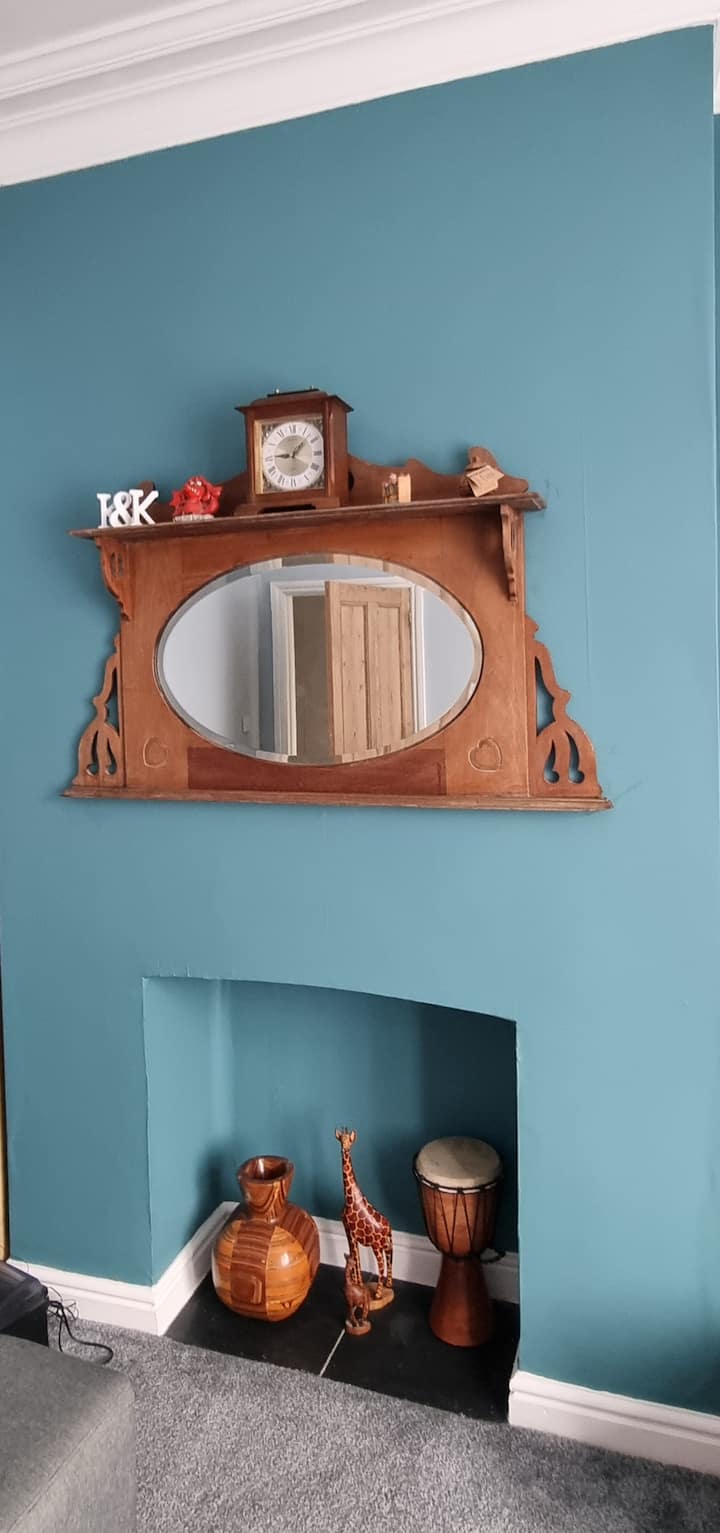 King Bed, Central Quiet Location, Whole House - Cardiff