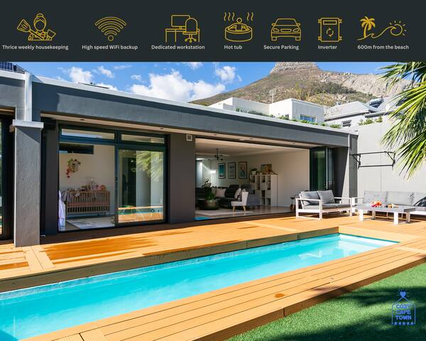 Fresnaye home w/pool, Hot tub & 350m from the sea