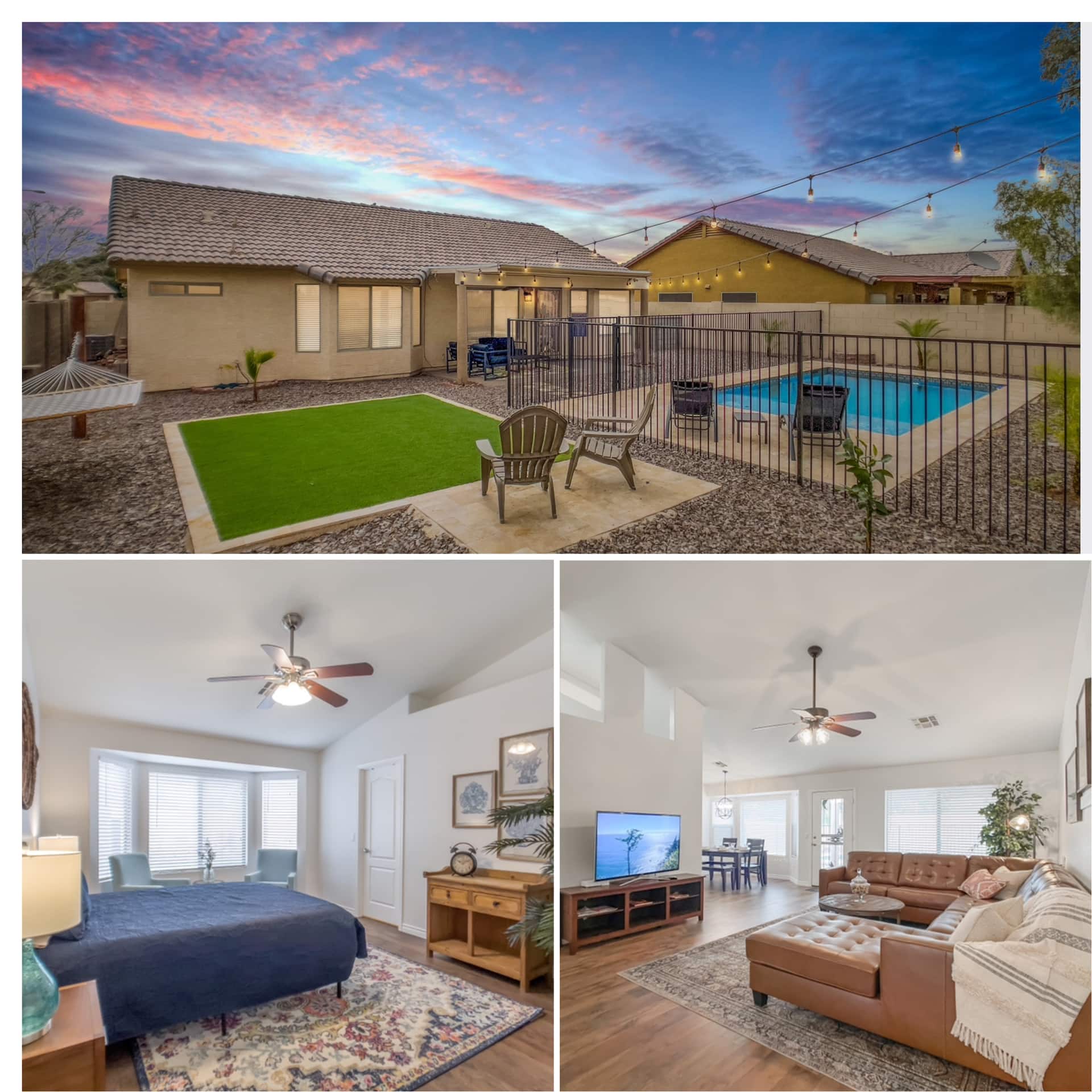 Oasis retreat.Private HEATED POOL* Mesa/Tempe/Phx