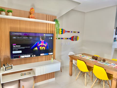 Top Airbnb: APB18: 50m from the Beach | Pool + Barbecue in Santa Cruz Cabrália