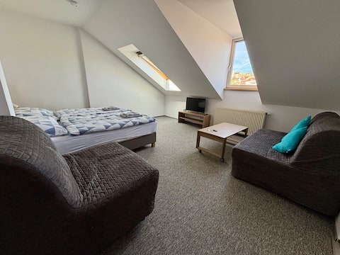 Successful Airbnb property: Prague City View Apartment with Secure Parking in Vršovice