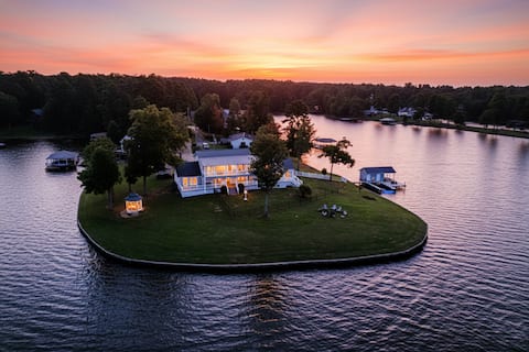 Lake Sinclair Waterfront – Peaceful 270° Peninsula