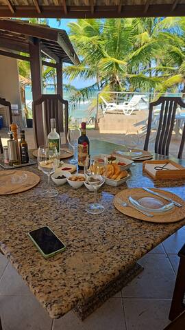 Entire home with 4 bedrooms in Camaçari - Casa de Praia Salvador - Pé na areia-Linha Verde