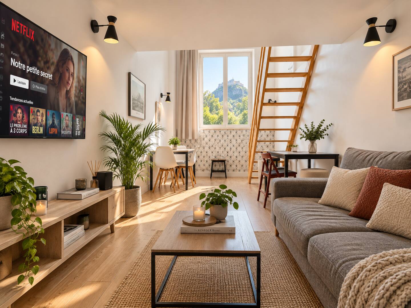Kiwi Loft Quai Thomas — Gare, Centre, Vue Bastille, Parking — Grenoble