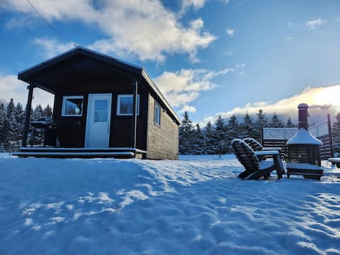 Coyote Chalet with horse access, trail, lake