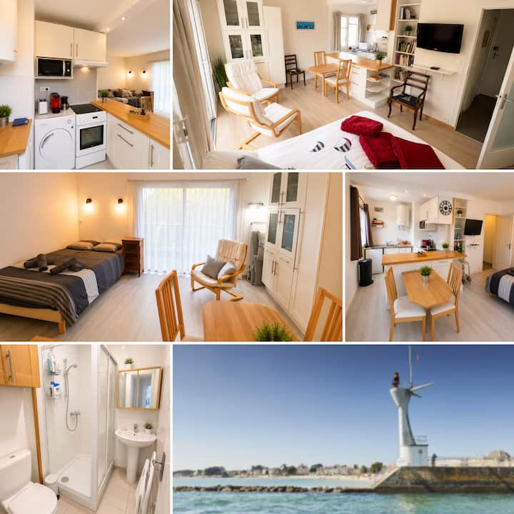 Studio Lumineux Avec Balcon  Port & Plage à Pied - Le Pouliguen