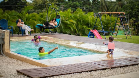 Family House with Pool on the Naguabo esplanade