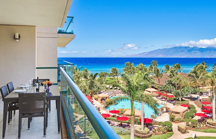 Maui Resort Rentals: Honua Kai - 4 Schlafzimmer, 5. Stock Ocean Und West Maui Mountain Views - Maui, HI