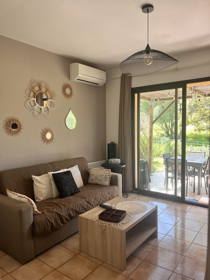 Mini Villa*** Piscine, Petite Vue Mer, Wifi - Corsica del Sud