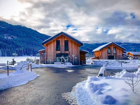 Chalet Bellevue Murau with panoramic view