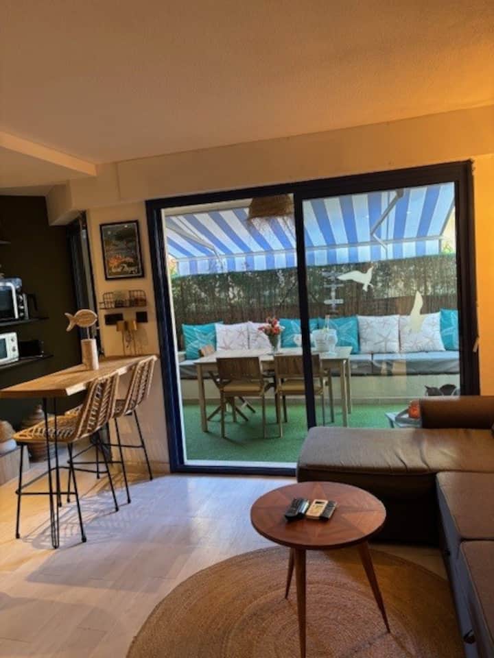 Bel Appart 6 Couchages Terrasse Centre Cavalaire - Cavalaire-sur-Mer