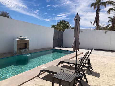 House Biznaga Flower, Centenario. La Paz. Mex.