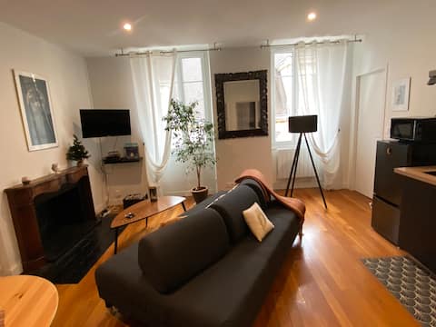 Top Airbnb: La Petite Chouette, charming and cozy 2-room apartment à Centre Ville