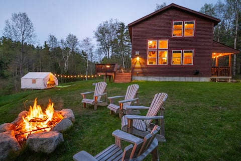 The Branch Adirondack Lodge | Hot Tub Arcade Sauna