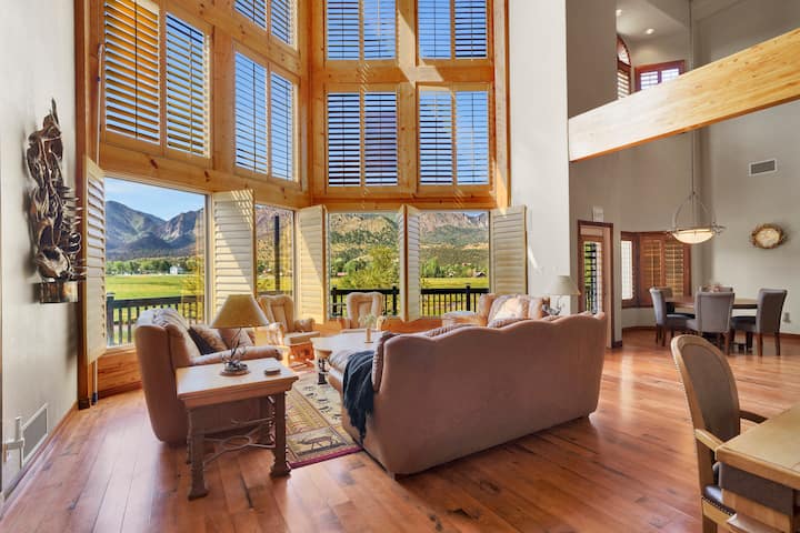 Mountain View Cabin: Spa, Pickleball, Sauna, Games - Pine Valley, UT