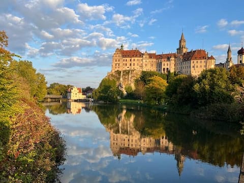 Upper Danube valley large quiet 2 room apartment