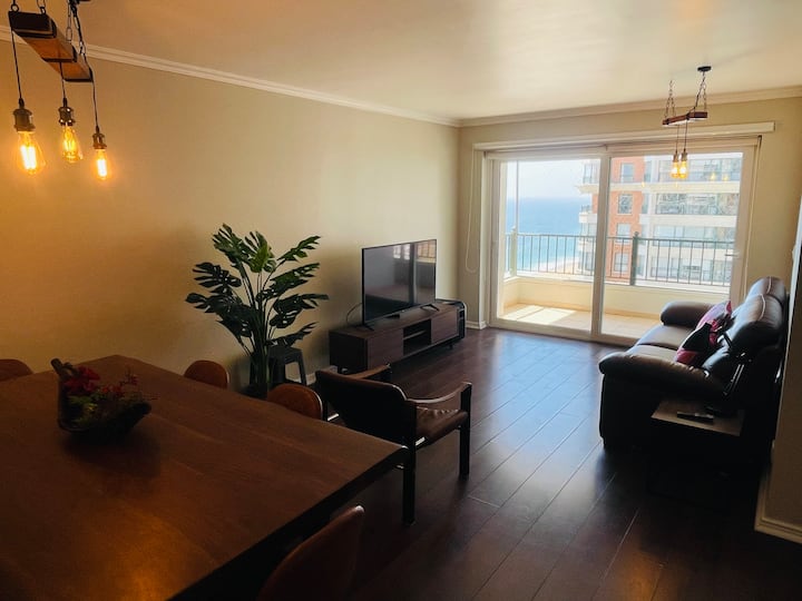 Apartamento En Primera Línea 3 Dormitorios 2 Baños - Viña del Mar