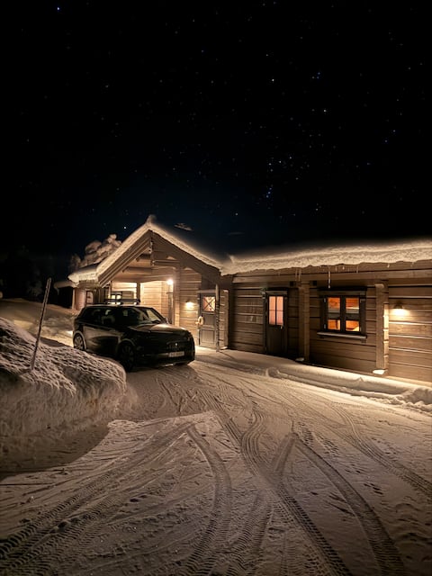 Fantastic new and large dream cottage in Veggli