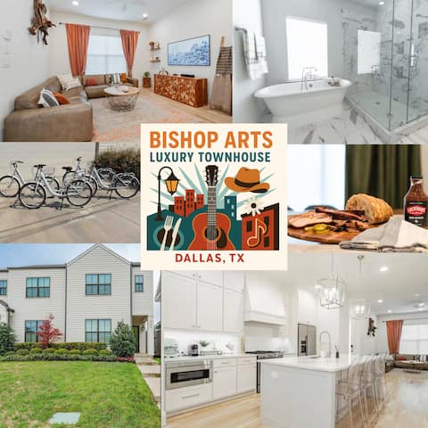 Popular Airbnb listing: Premium Home in Bishop Arts Restaurant District in Kidd Springs