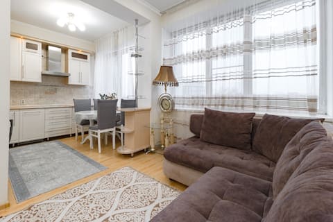 Luxury apartment near the Irtysh River